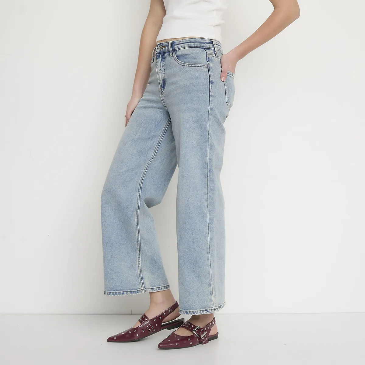 SYBILLA - Zapato Casual Mujer Burdeo Sybilla