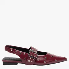 SYBILLA - Zapato Casual Mujer Burdeo