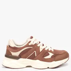 SYBILLA - Zapatilla Urbana Mujer Café