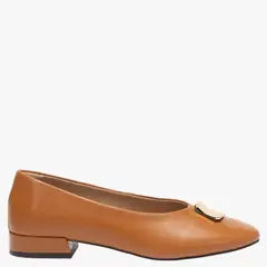 APOLOGY - Zapato Casual Mujer Cuero Café