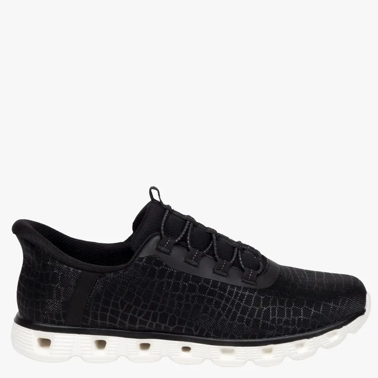 Croco Zapatilla Urbana Mujer Negro