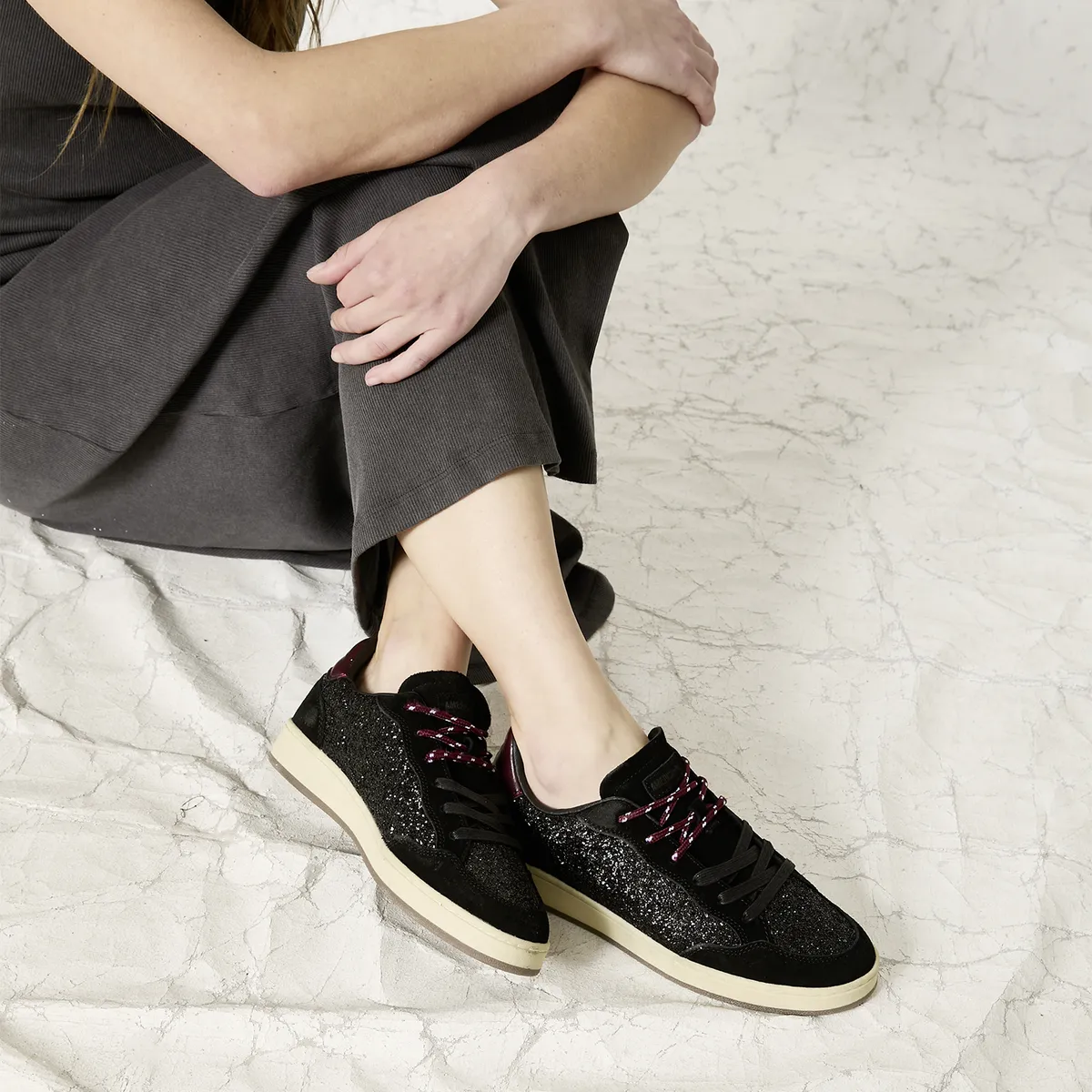 AMERICANINO - Emi Zapatilla Urbana Mujer Negro Americanino
