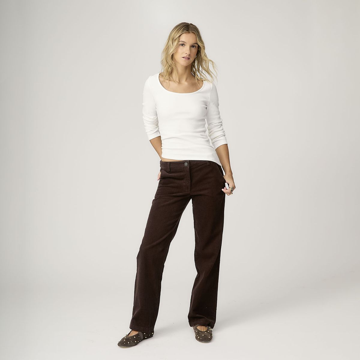 SYBILLA - Pantalón Cotelé x Josefa Sáez