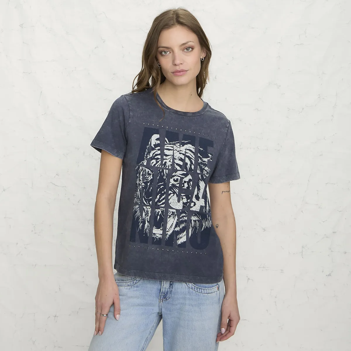 AMERICANINO - Polera Logo Mujer Americanino