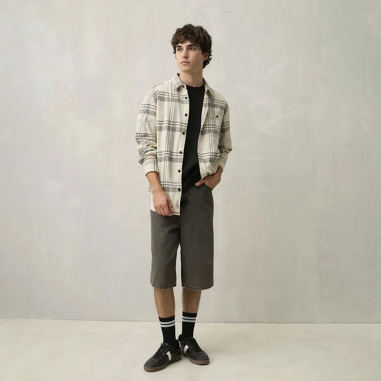 Camisa Algodón Hombre