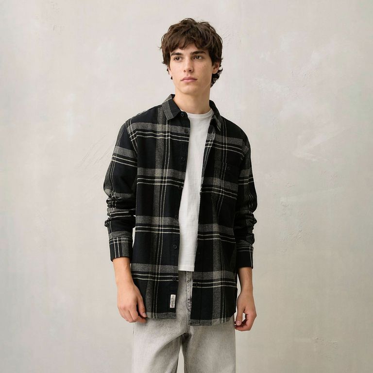 Camisa Algodón Hombre