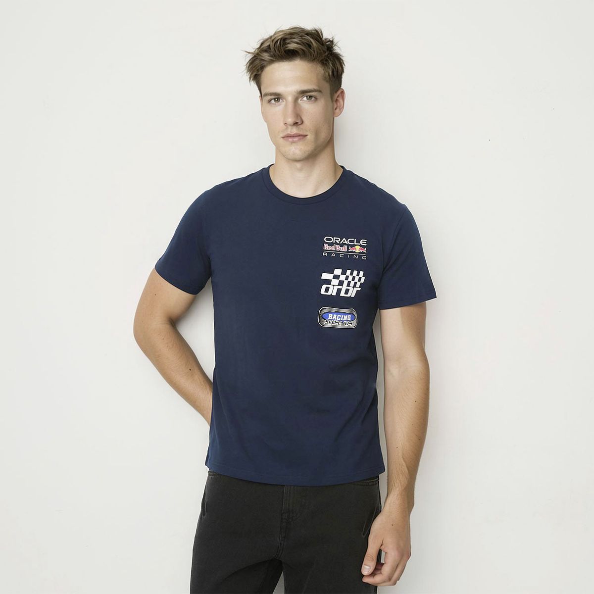 RED BULL - Polera Manga Corta Hombre Redbull