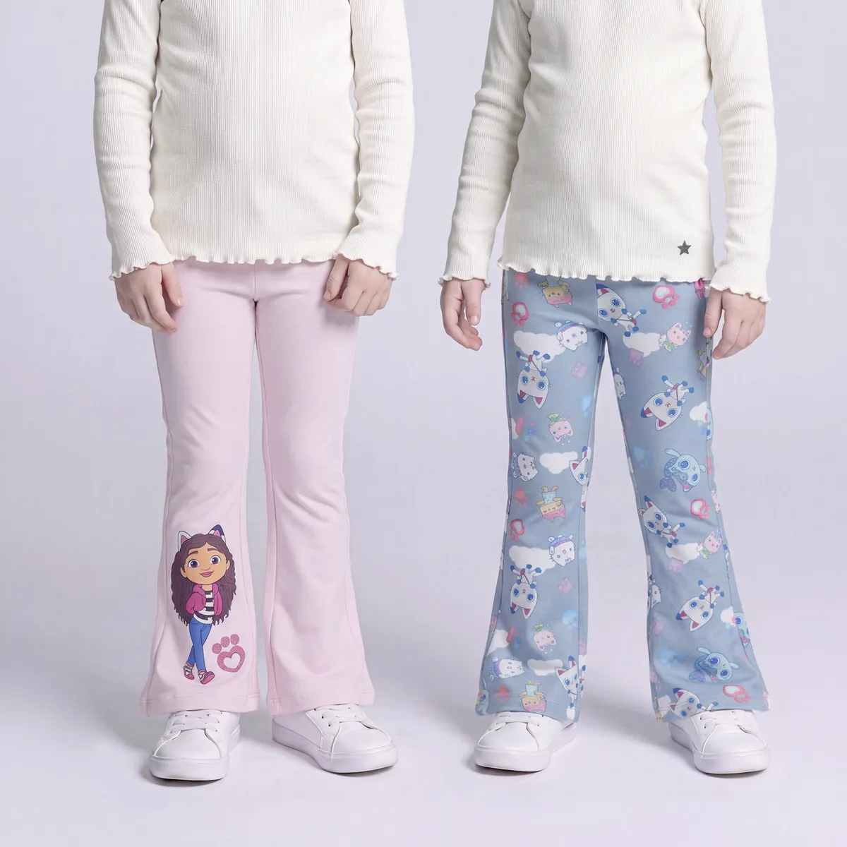 GABBYS DOLLHOUSE - Pack de 2 Calzas Niña Gabbys Dollhouse
