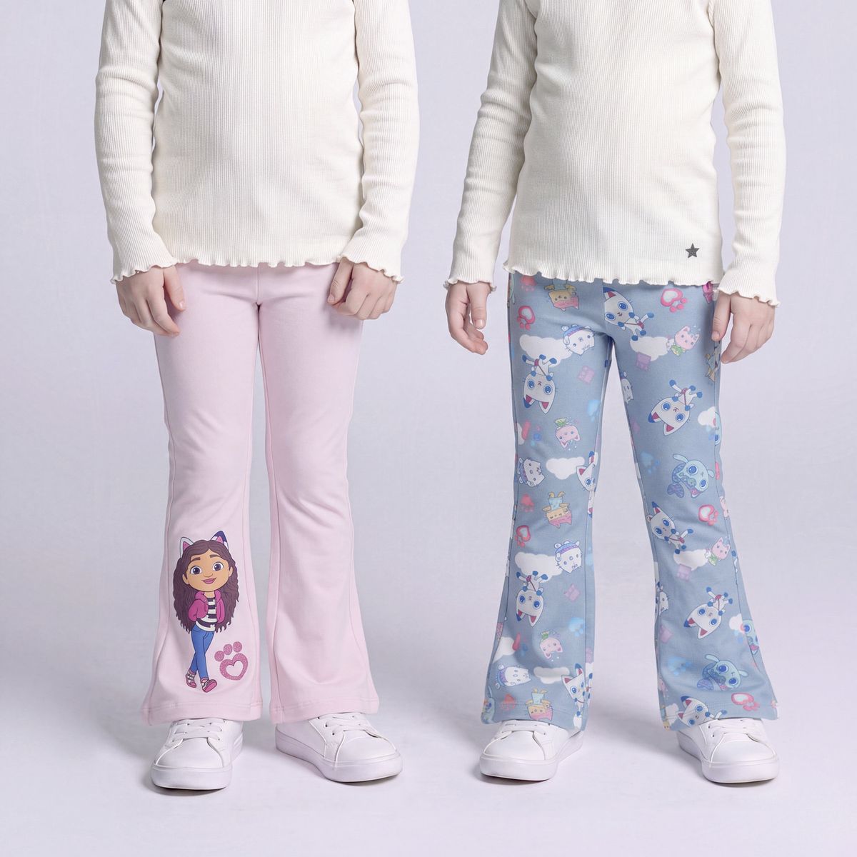 GABBYS DOLLHOUSE - Pack de 2 Calzas Niña Gabbys Dollhouse