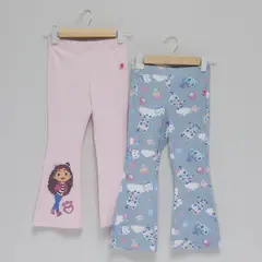 GABBYS DOLLHOUSE - Pack de 2 Calzas Niña