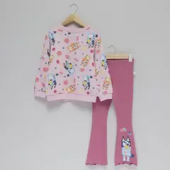 BLUEY - Conjunto Niña Polerón Más Calza Flare