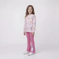 BLUEY - Conjunto Niña Polerón Más Calza Flare