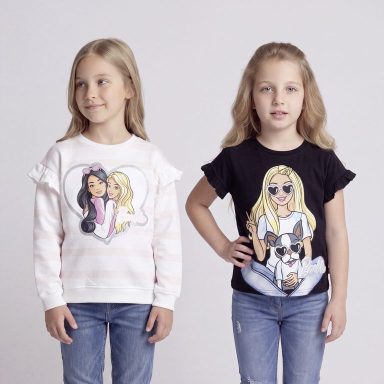 BARBIE Pack Polerón Más Polera Niña