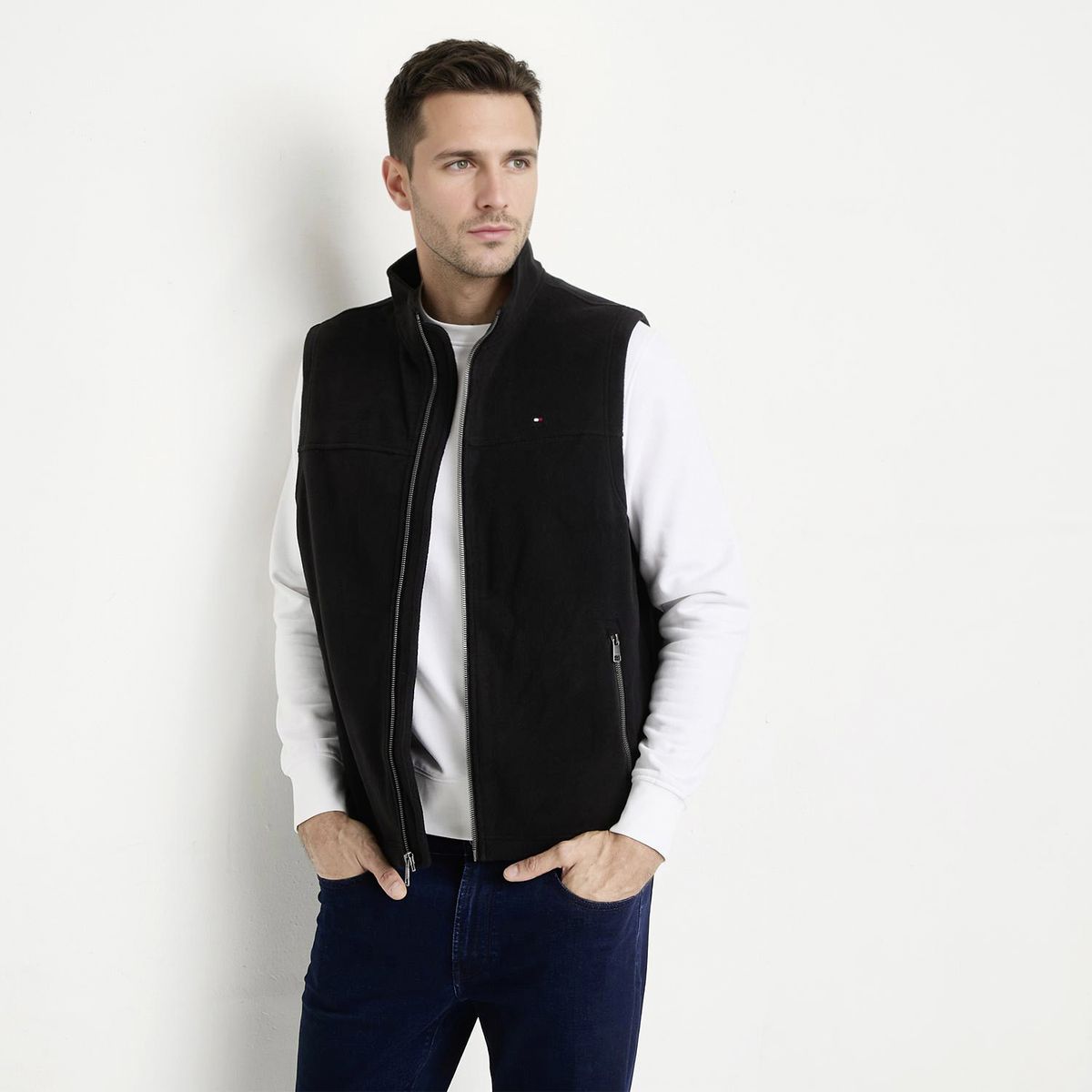 TOMMY HILFIGER - Polar sin Mangas Hombre Tommy hilfiger