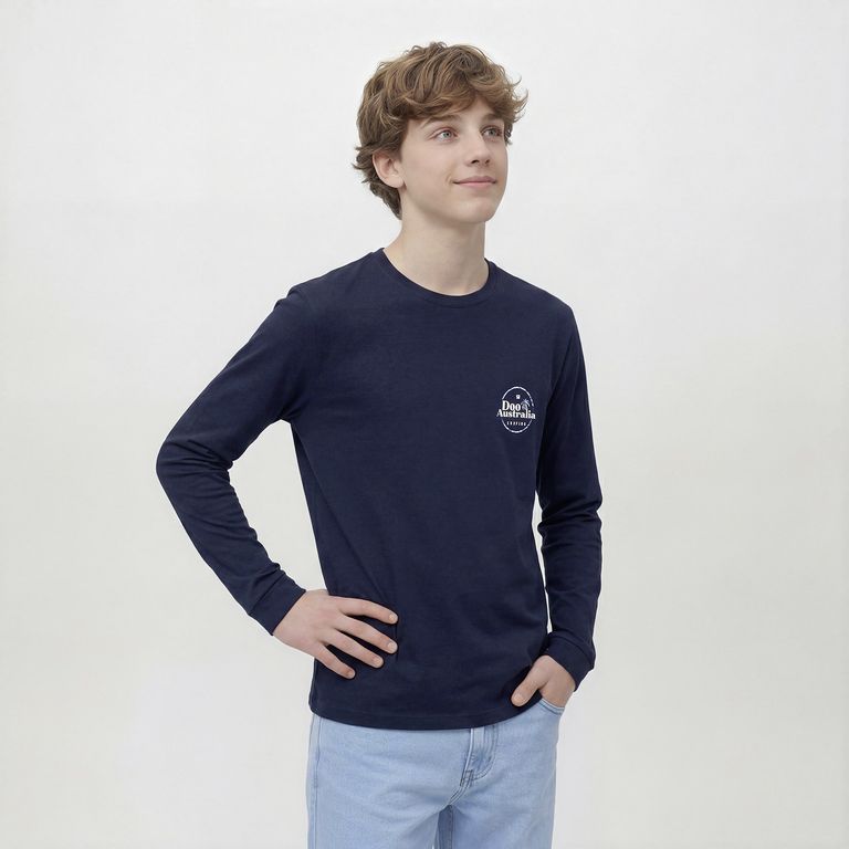 DOO AUSTRALIA Polera Algodón Niño