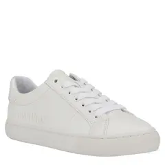 CALVIN KLEIN - Zapatilla Urbana Mujer Cuero Blanco
