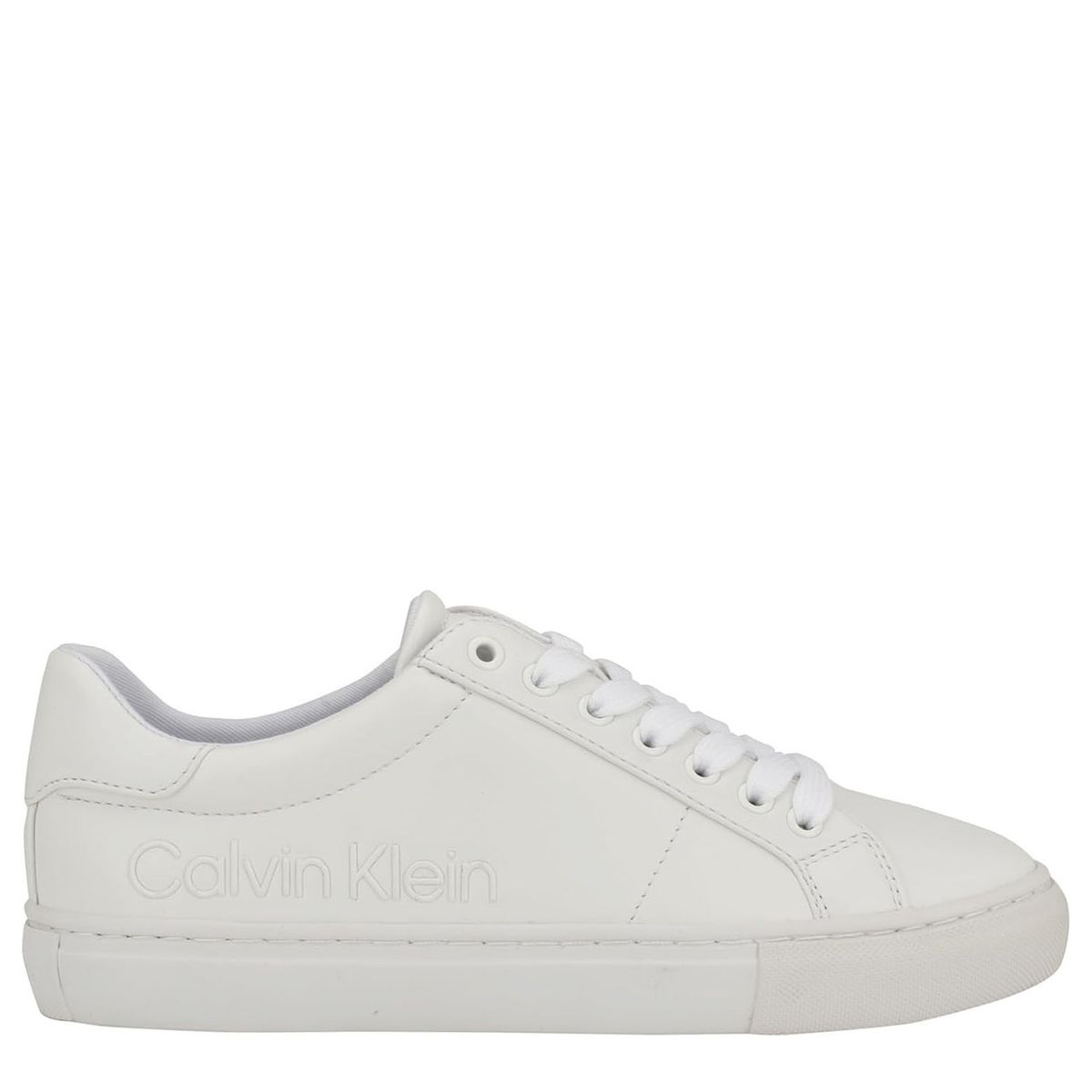CALVIN KLEIN - Zapatilla Urbana Mujer Cuero Blanco Calvin Klein