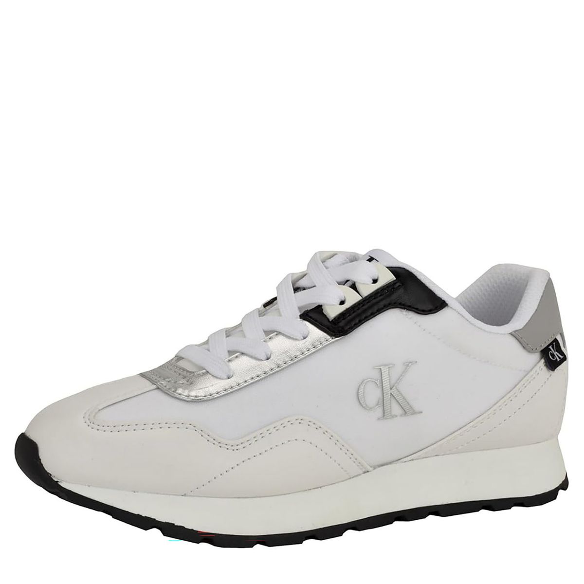 CALVIN KLEIN - Zapatilla Urbana Mujer Cuero Blanco Calvin Klein