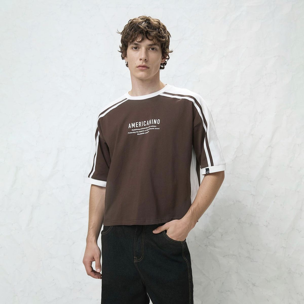 AMERICANINO - Polera Algodón Hombre Americanino