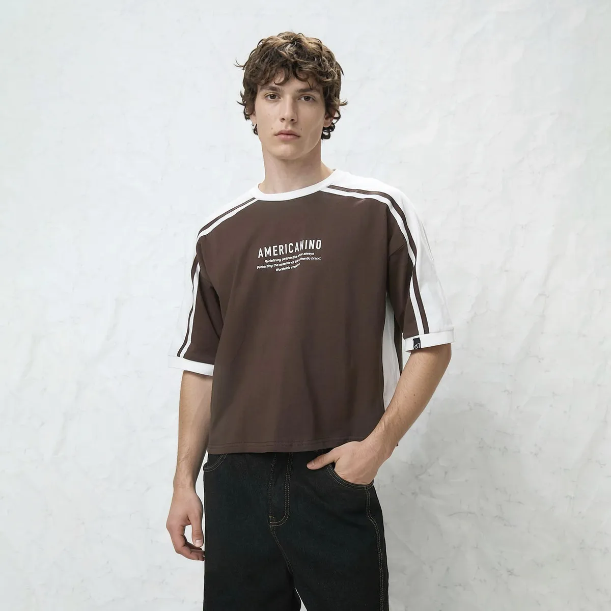 AMERICANINO - Polera Algodón Hombre Americanino