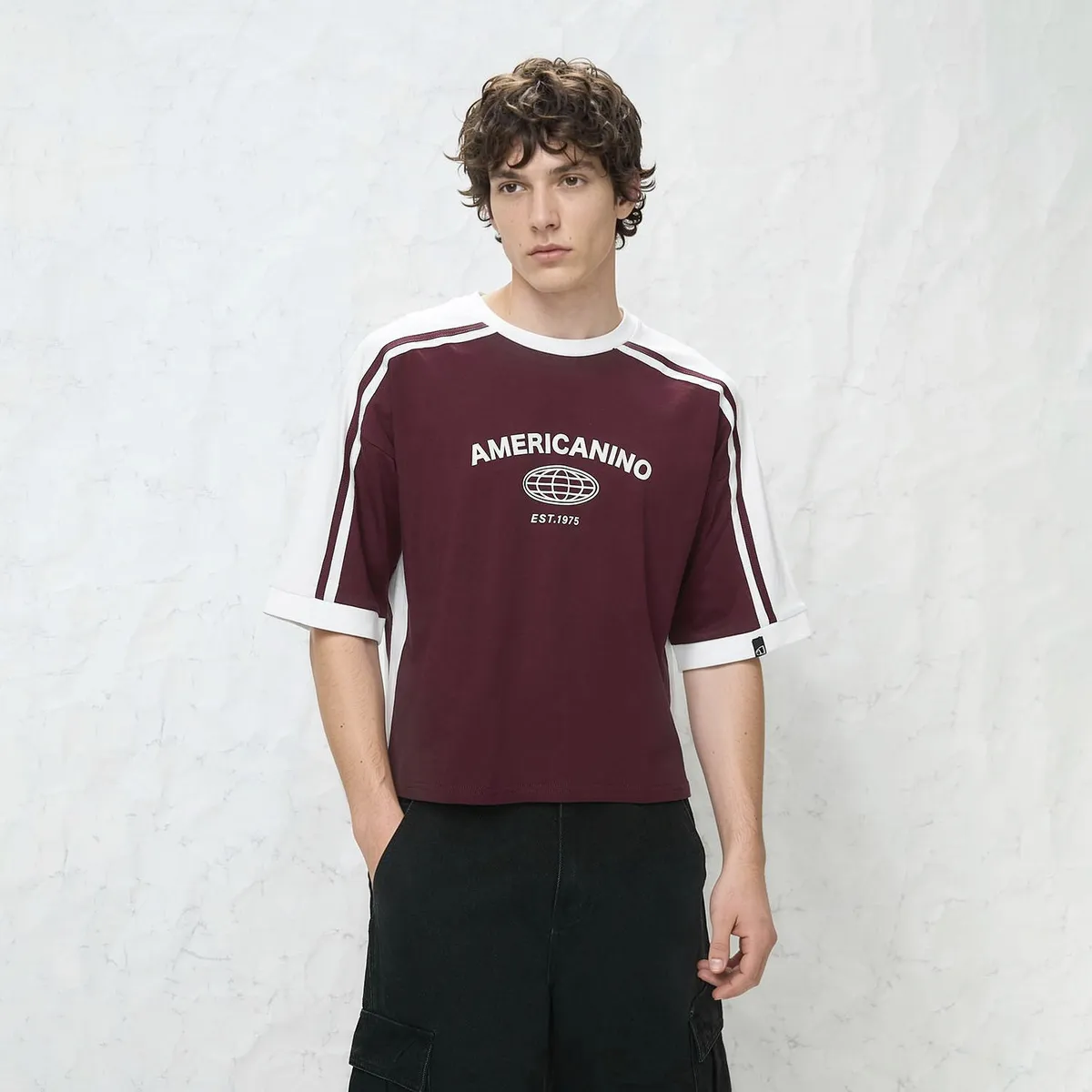 AMERICANINO - Polera Algodón Hombre Americanino