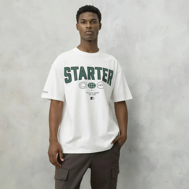 Polera Manga Corta Algodón Hombre