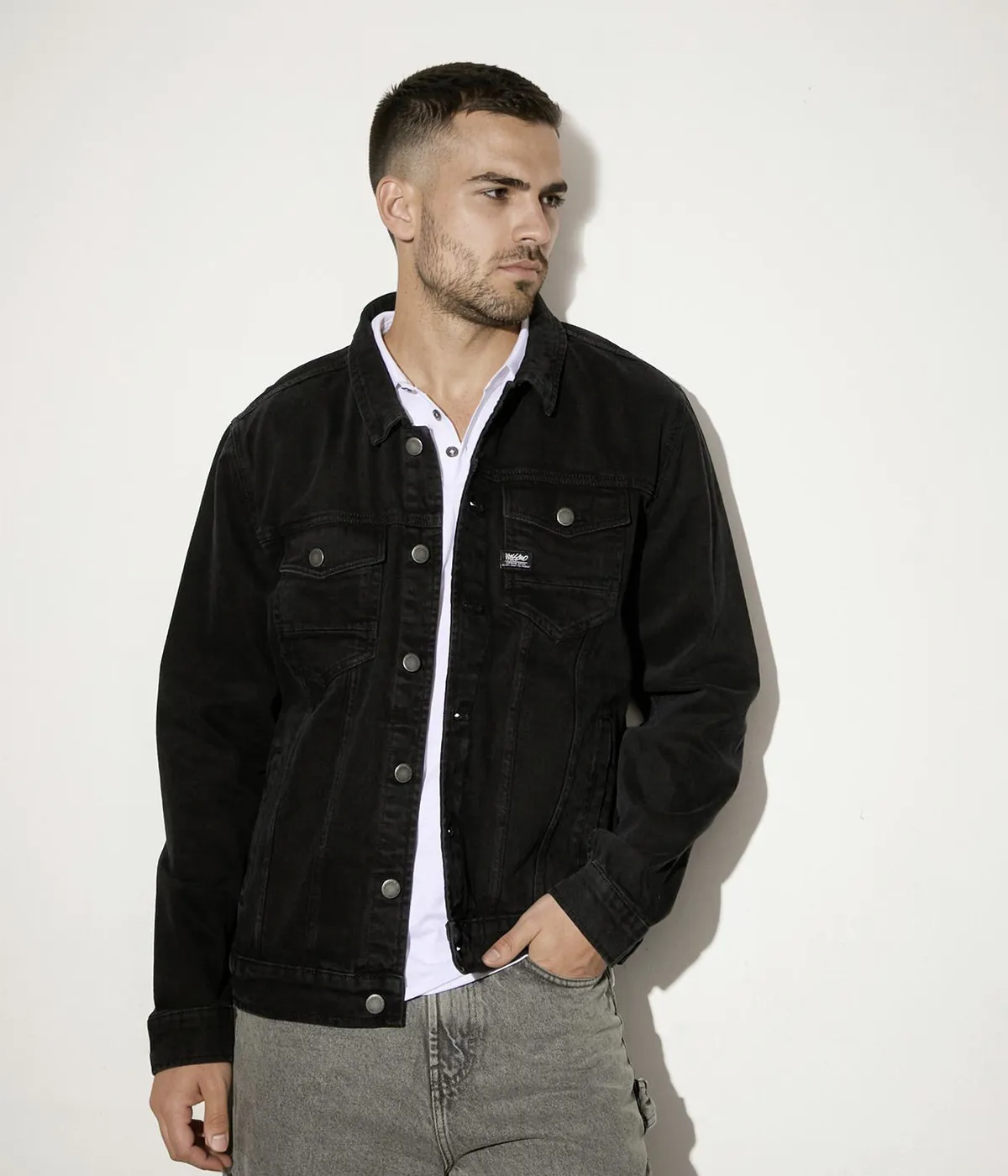 MOSSIMO Chaqueta Denim Hombre Mossimo | Falabella Chile