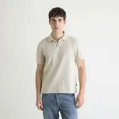 BASEMENT - Polera Polo Manga Corta Algodón Hombre