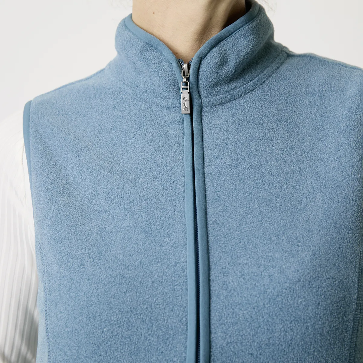 NEWPORT - Polerón Polar Mujer Newport Sin Mangas Cuello Alto