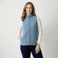 NEWPORT - Polerón Polar Mujer Sin Mangas Cuello Alto