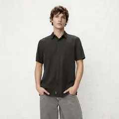 AMERICANINO - Camisa Manga Corta Hombre