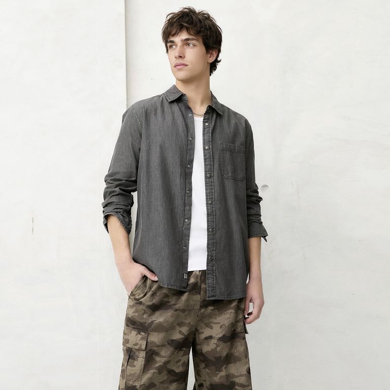 Camisa Algodón Hombre