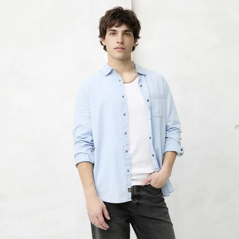 Camisa Algodón Hombre