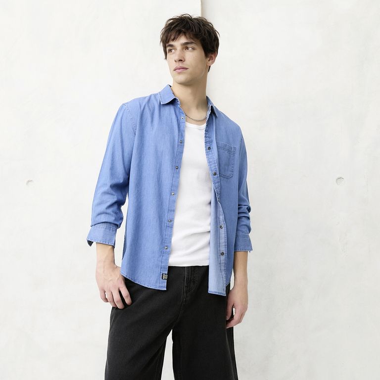 Camisa Algodón Hombre