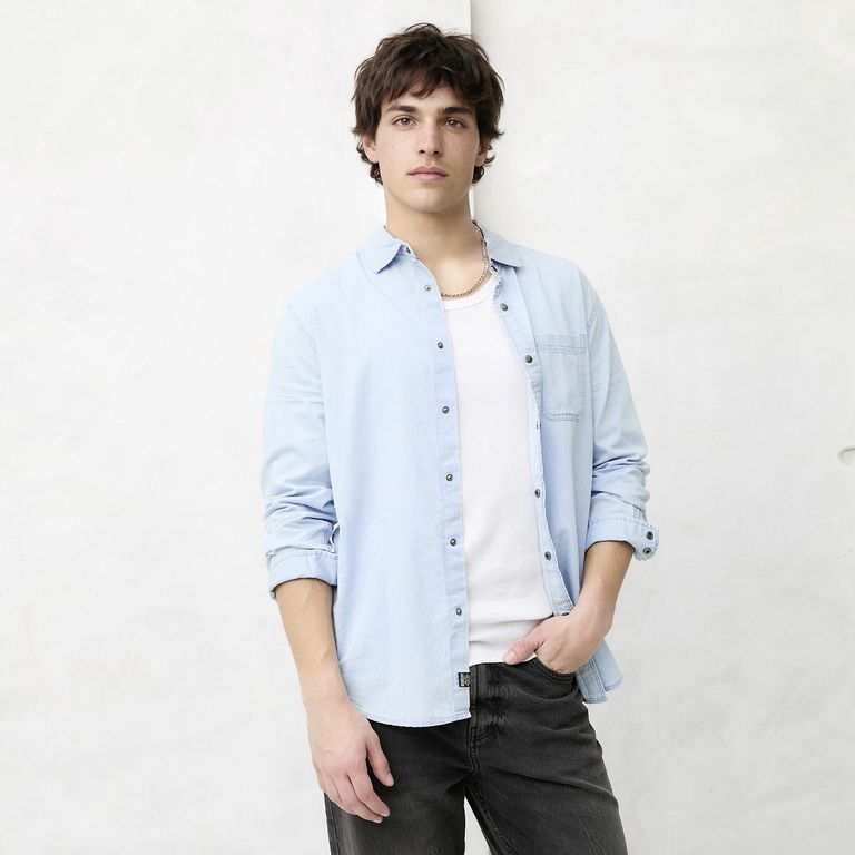 Camisa Algodón Hombre