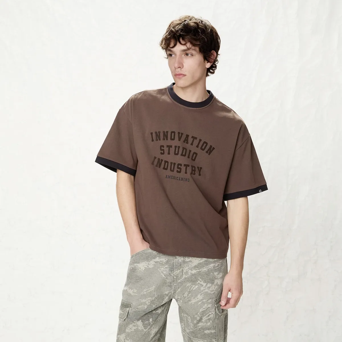 AMERICANINO - Polera Algodón Hombre Americanino