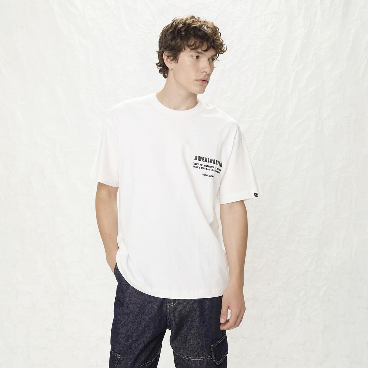 AMERICANINO - Polera Algodón Hombre Americanino