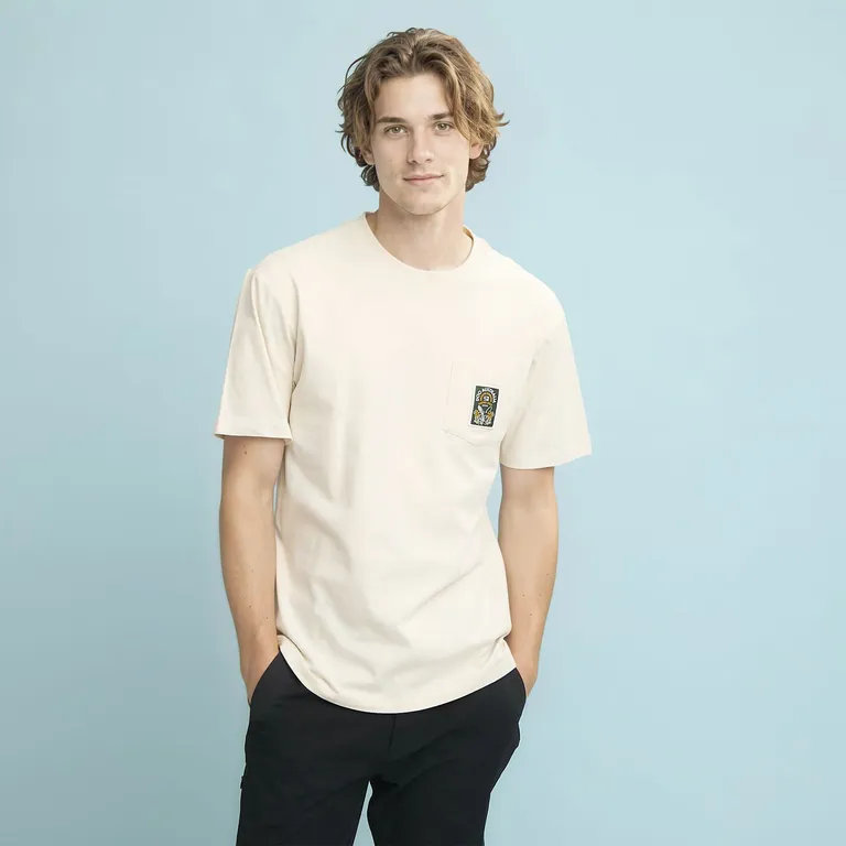 Polera Manga Corta Algodón Hombre