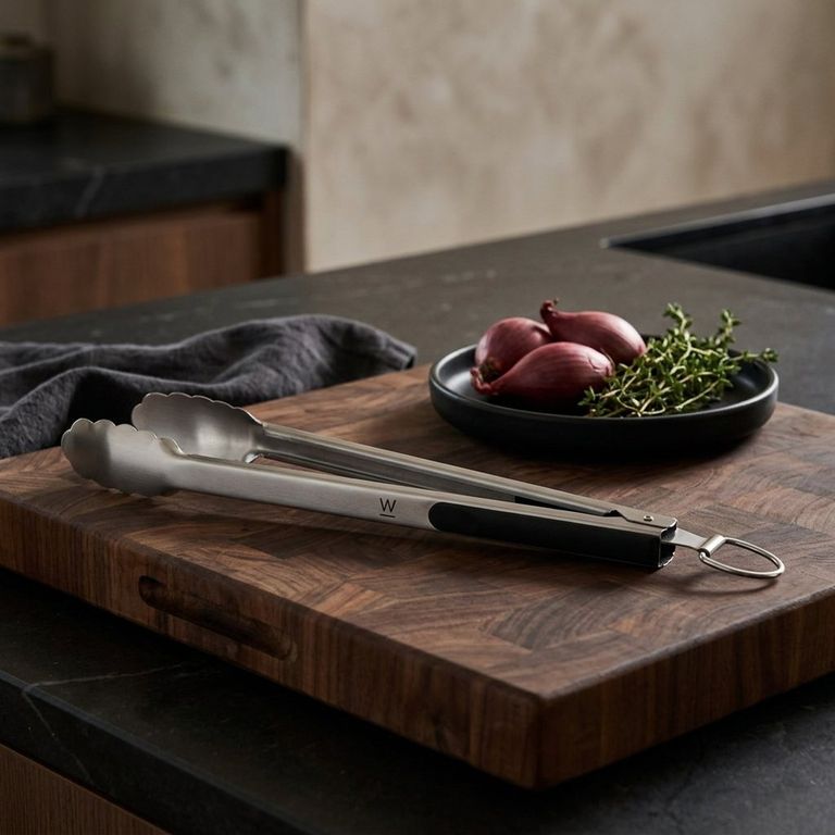 Pinza Parrilla 40X3X4.3 cm Acero Inoxidable Grill