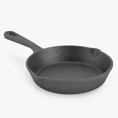 WURDEN - Sartén De Hierro Fundido Mini 15.8X25.3 Cm Cm Grill