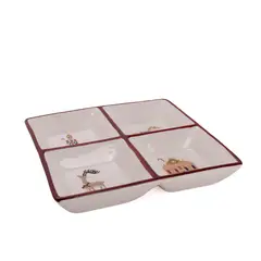 ROBERTA ALLEN - Fuente Aperitivo 26X20 Cm Navidad