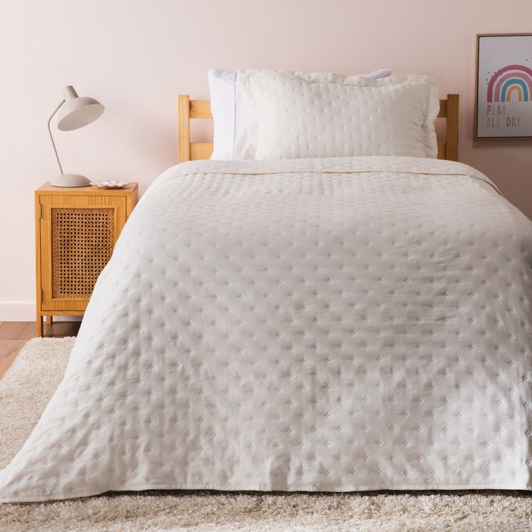 Cubrecama Sophie Blanco 1.5 Plazas