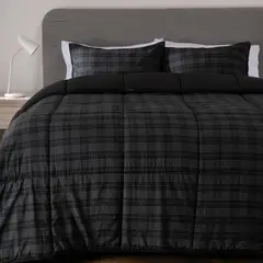 MICA - Plumón Estampado Reversible Cosmo James