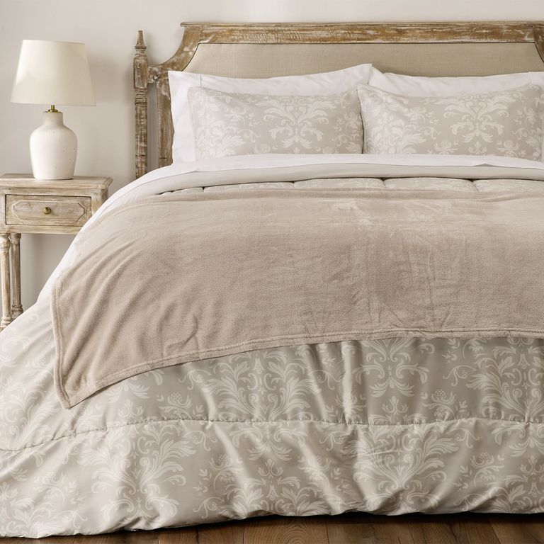 Juego Cama Edith Beige King