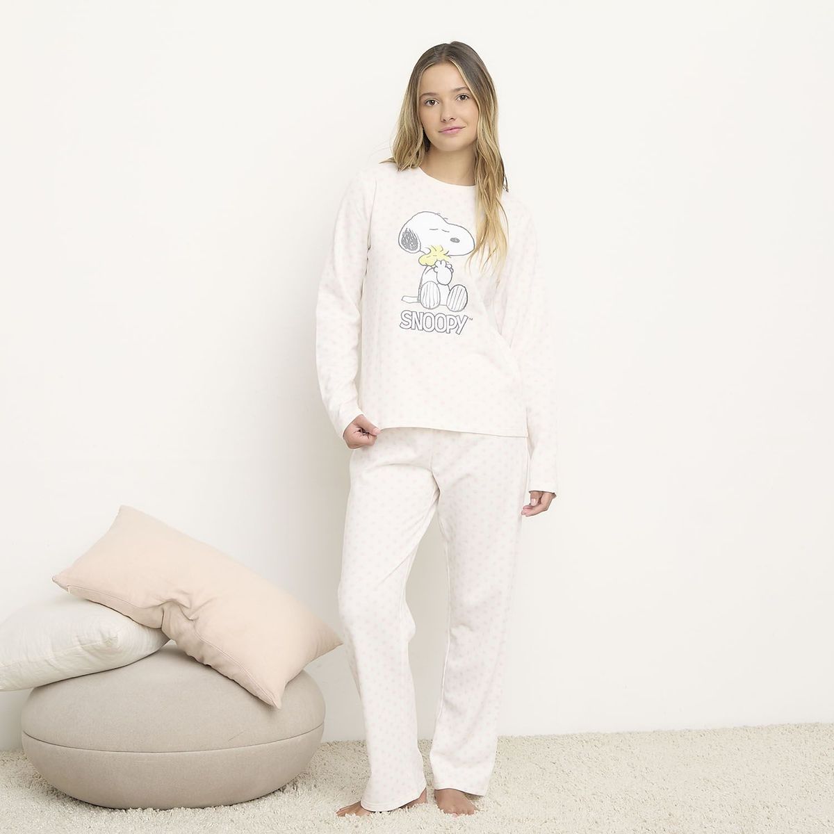 SNOOPY - Pijama Mujer Snoopy