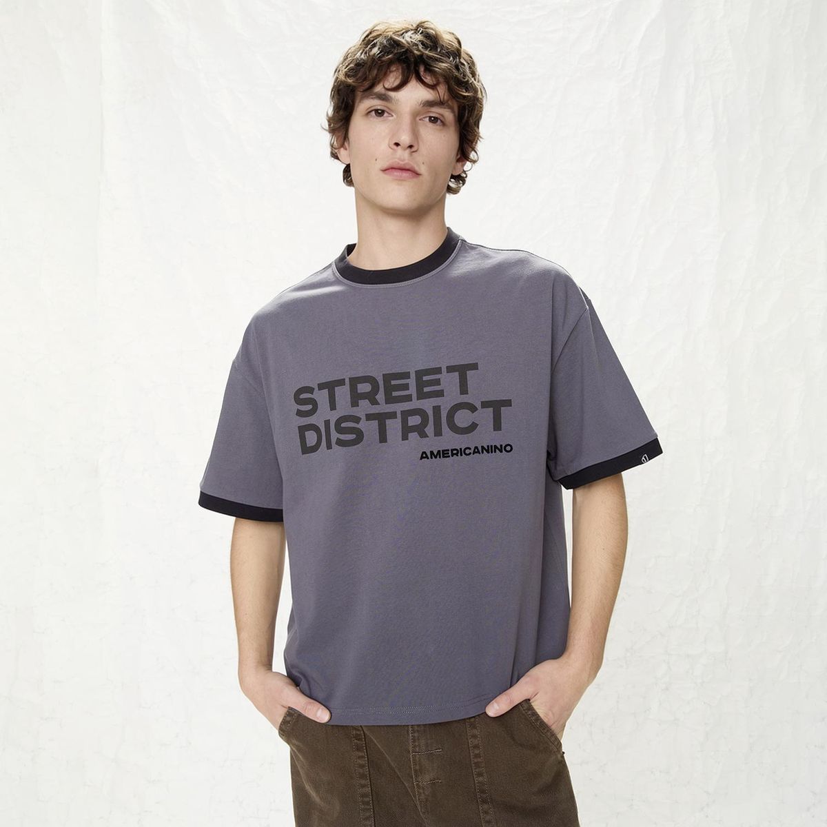 AMERICANINO - Polera Algodón Hombre Americanino