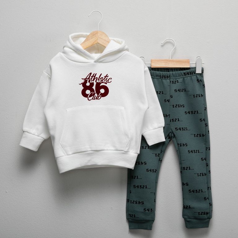 Conjunto Polerón + Pantalón De Buzo Bebé Niño
