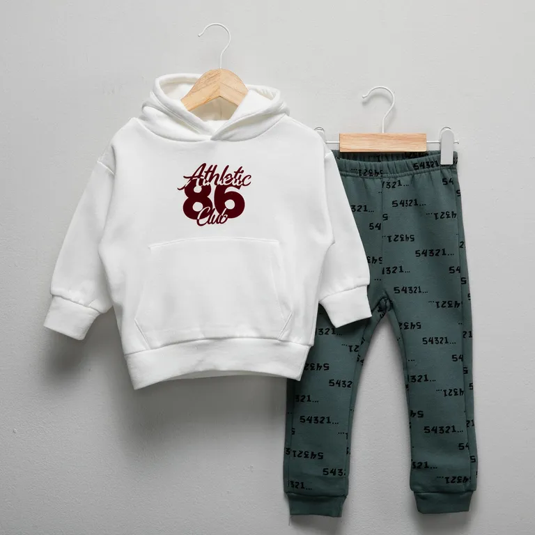 Conjunto Polerón + Pantalón De Buzo Bebé Niño