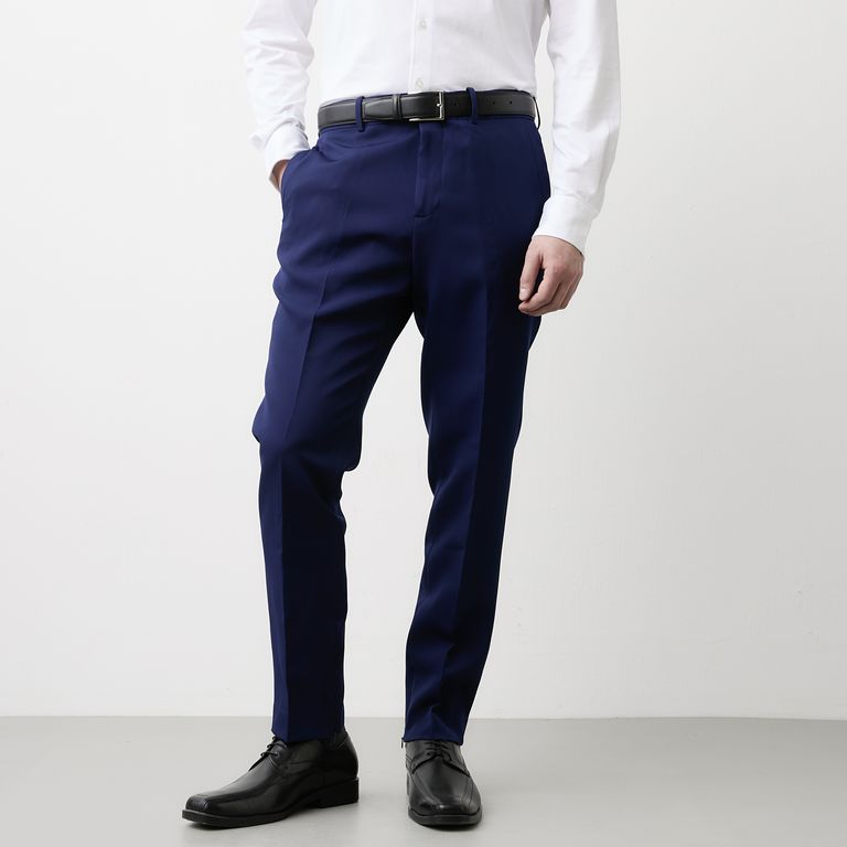 Pantalón Formal Slim Smoking Hombre