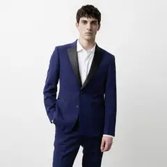 BASEMENT - Vestón Formal Slim Smoking Hombre